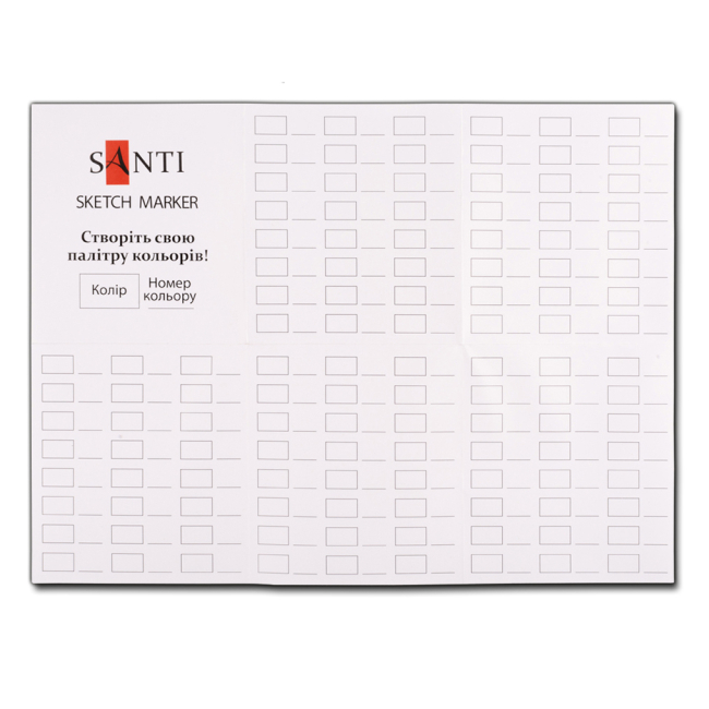 Канцтовари - Набір маркерів Santi у сумці 24 кольори (390777)#3
