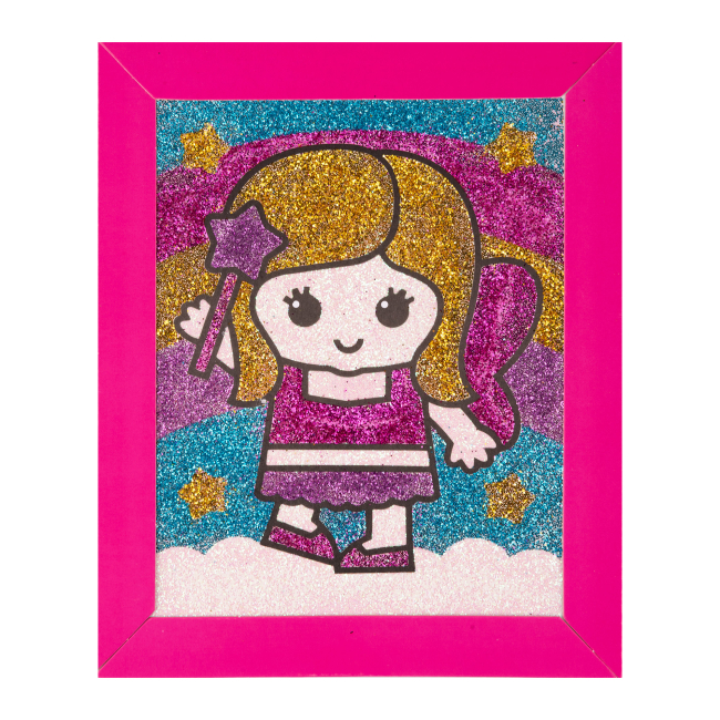 Набори для творчості - Набір для творчості 1 Вересня Аплікація глітером Чарівниця (954561)#3