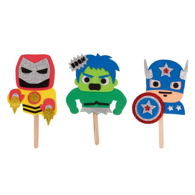 Наборы для творчества - Набор для творчества 1 Вересня Аппликация Супергерои (954550)#3