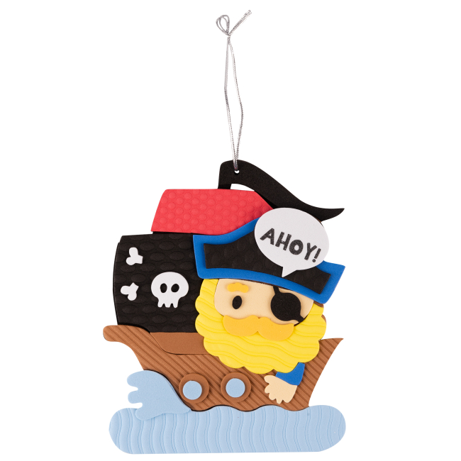 Наборы для творчества - Набор для творчества 1 Вересня Аппликация Пират (954584)#3