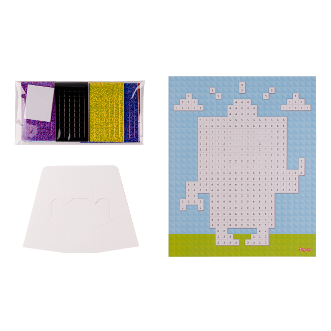 Набори для творчості - ​Набір для творчості 1 Вересня Аплікація стікерами Піксельний робот (954581)#2