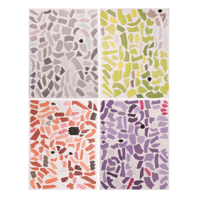 Наборы для творчества - Набор для творчества 1 Вересня Аппликация стикерами Динозаврики (954571)#4