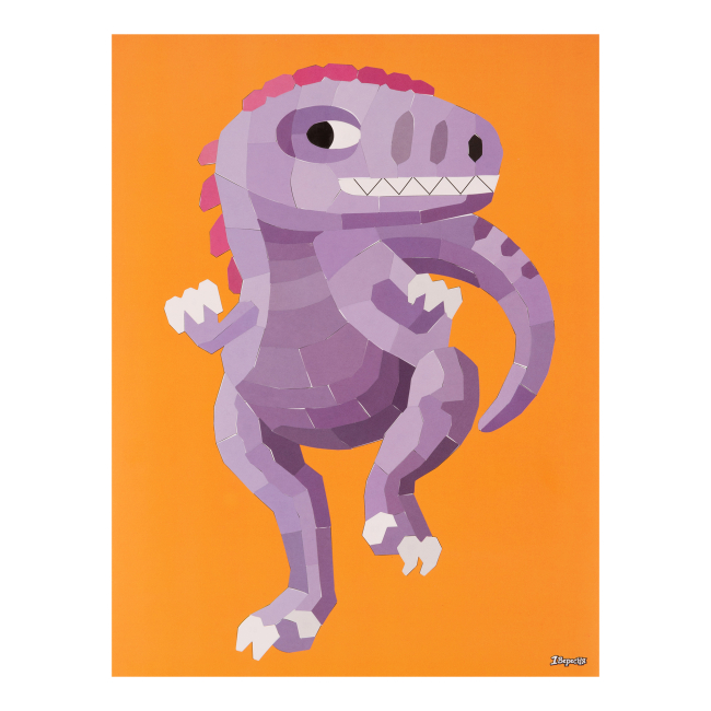 Наборы для творчества - Набор для творчества 1 Вересня Аппликация стикерами Динозаврики (954571)#5