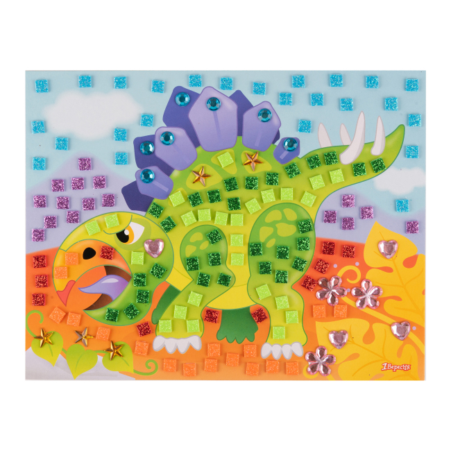 Набори для творчості - Набір для творчості 1 Вересня Аплікація Динозаврик (954574)#3