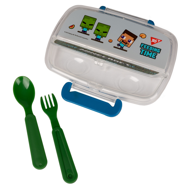 Ланч-бокси - Ланчбокс Yes Minecraft з приладдям 750 мл (708160)#4