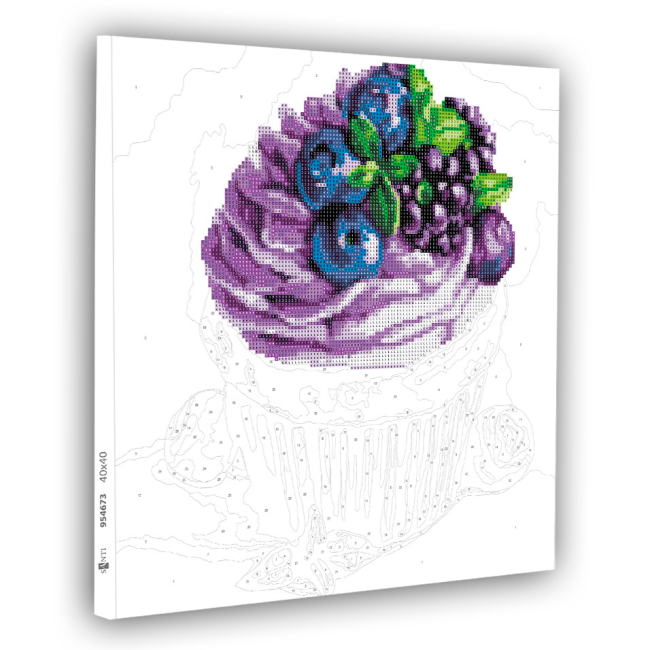 Товары для рисования - Набор для творчества Santi Пирожное 2 в 1 (954673)#2