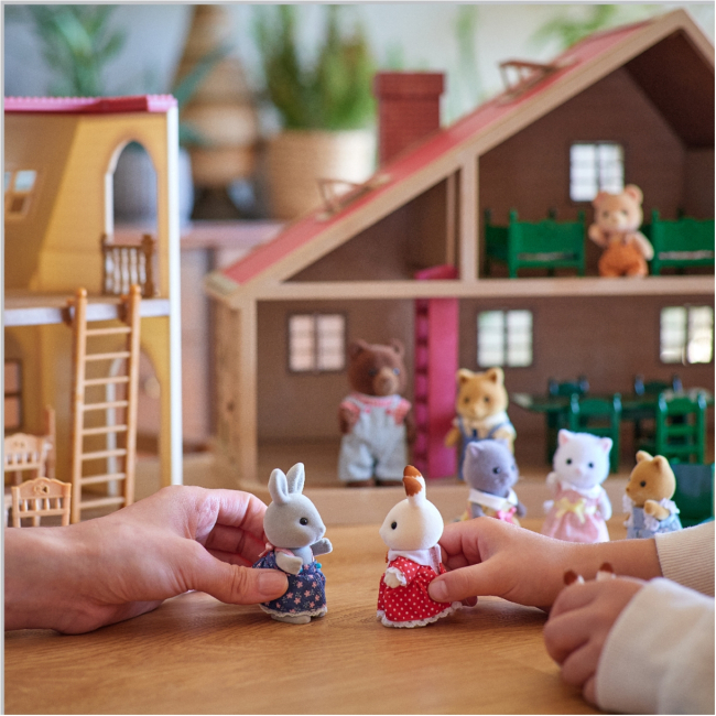 Меблі та будиночки - Ігровий набір Sylvanian Families Великий будинок з секретною мансардою (5708)#7
