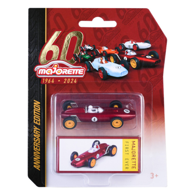 Автомоделі - Автомодель Majorette 60 років Перша в історії червоний металік (2054103/1)#2