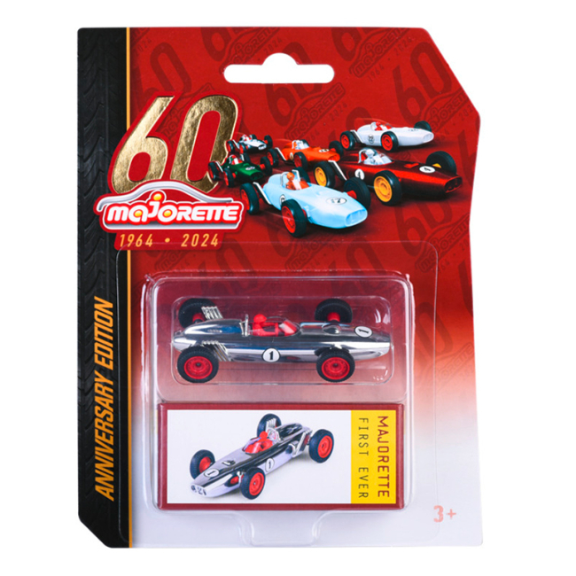 Автомоделі - Автомодель Majorette 60 років Перша в історії сріблястий (2054103/6)#2