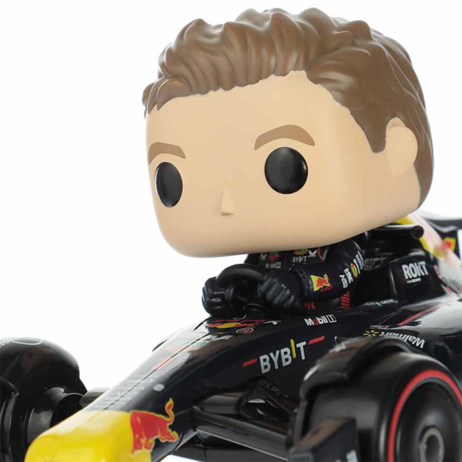 Фигурки персонажей - Фигурка Funko Pop Formula one Макс Ферстаппен в машине (72617)#5