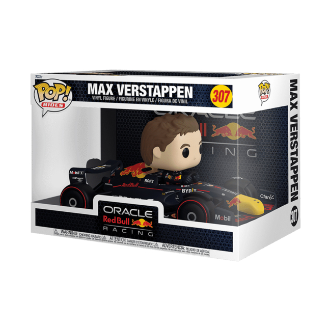 Фигурки персонажей - Фигурка Funko Pop Formula one Макс Ферстаппен в машине (72617)#6