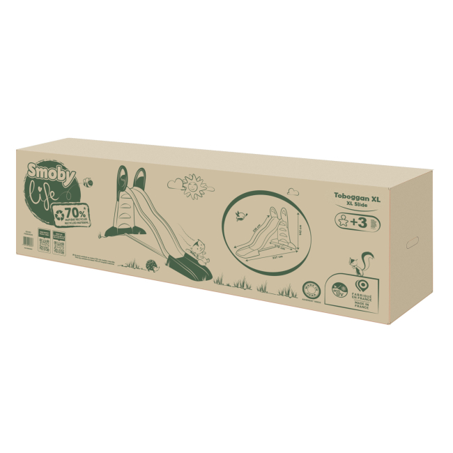 Игровые комплексы, качели, горки - Горькая Smoby Green Двойная волна (820303)#2