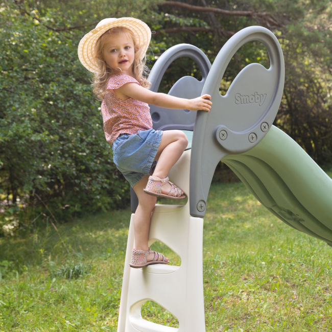 Игровые комплексы, качели, горки - Горькая Smoby Green Двойная волна (820303)#5