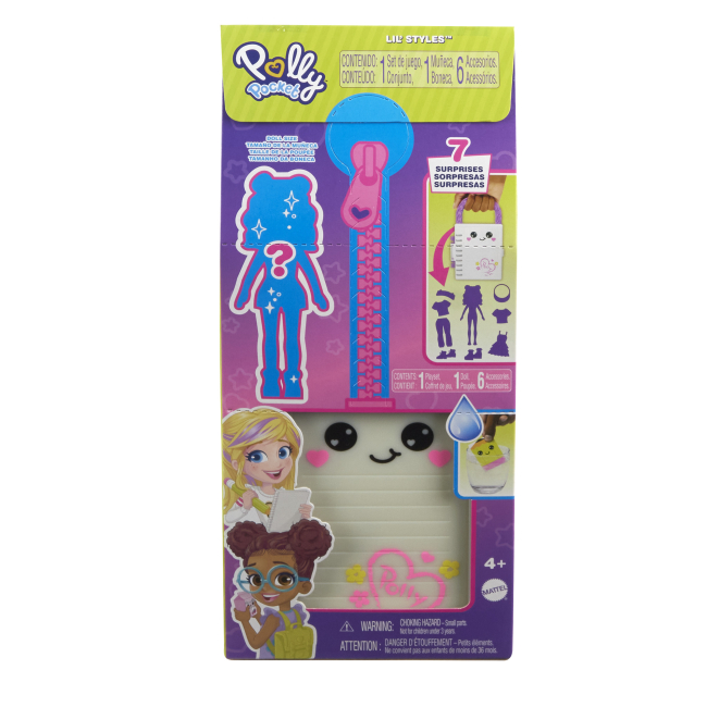 Куклы - Игровой набор Polly Pocket Сюрпризы в шкафу бежевая (HRD64/HTV03)#3