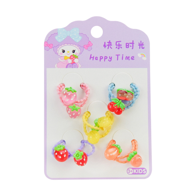 Бижутерия и аксессуары - Набор резинок для волос Shantou Jinxing в ассортименте (CEL-2403)#3