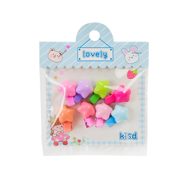 Бижутерия и аксессуары - Набор заколок для волос Shantou Jinxing в ассортименте (CEL-2405)#2