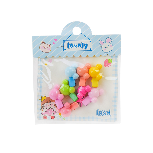 Бижутерия и аксессуары - Набор заколок для волос Shantou Jinxing в ассортименте (CEL-2405)#3