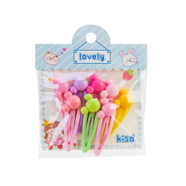 Бижутерия и аксессуары - Набор заколок для волос Shantou Jinxing в ассортименте (CEL-2406)#4