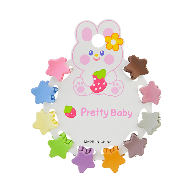 Бижутерия и аксессуары - Набор заколок для волос Shantou Jinxing в ассортименте (CEL-2409)#2