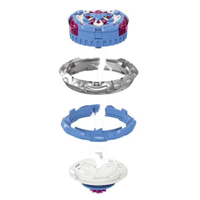 Волчки и боевые арены - Волчок Infinity Nado VI Power Pack Золотой Воин Феникс (EU654115)#3