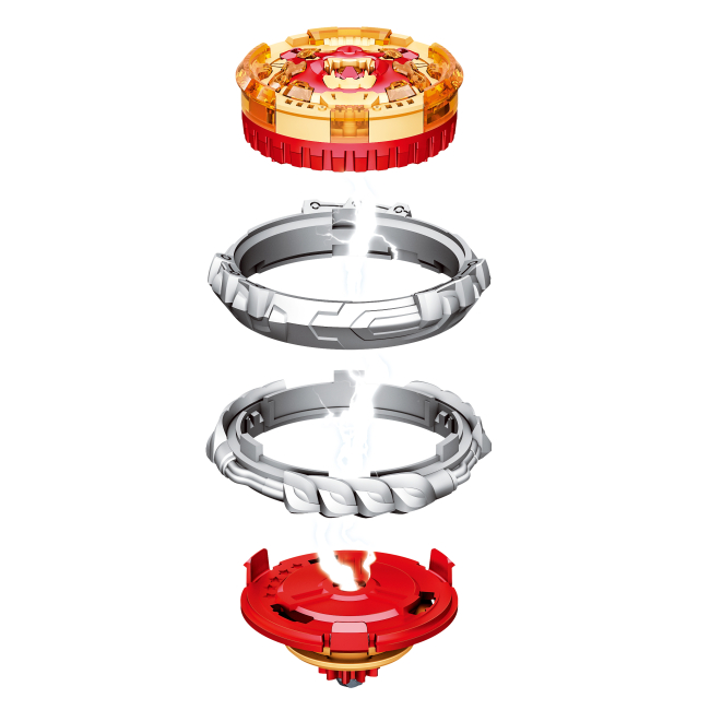 Волчки и боевые арены - Волчок Infinity Nado VI Proskill Pack Горящий Боевой Медведь (EU654212)#4