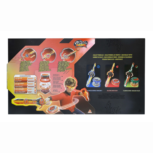 Дзиги та бойові арени - Дзиґа Infinity Nado VI Flaming Pack Палаючий Бойовий Ведмідь (EU654142)#2