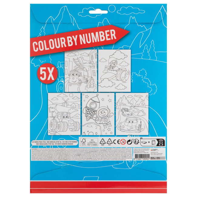 Товары для рисования - Раскраска Grafix Транспорт (150075_3)#2