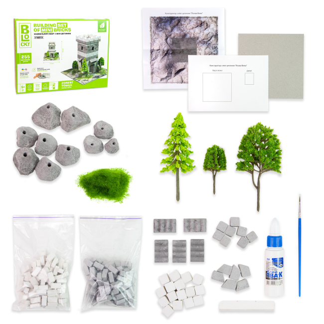 Конструкторы с уникальными деталями - Конструктор Strateg Blocky Лесная башня (31019)#2