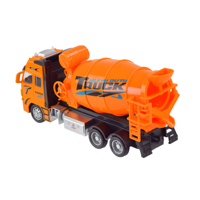 Транспорт и спецтехника - Бензовоз Автопром инерционный 1:38 (AP7512B)#2