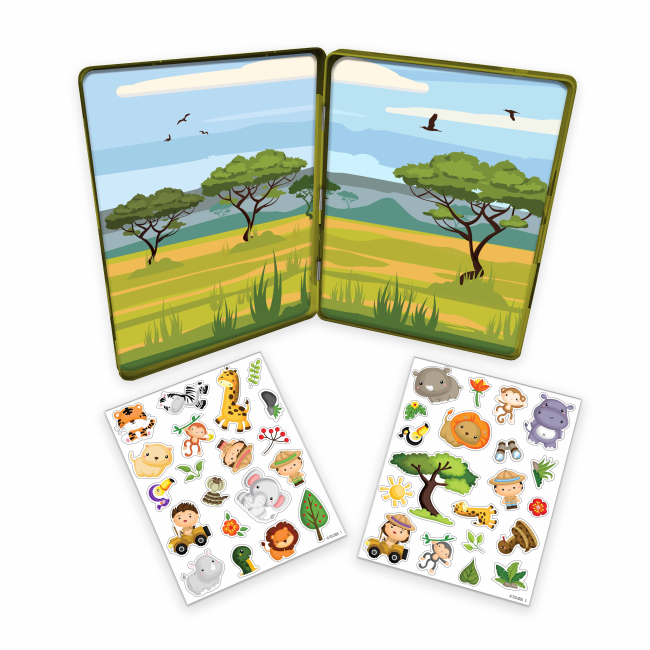 Настольные игры - Настольная игра Magnetic Creations Сафари парк (23028)#2