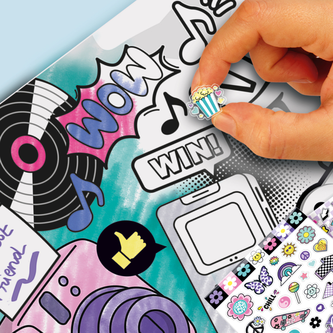 Набори для творчості - Набір для творчості Canal Toys DIY Style 4 Ever Cкрапбукінг-розмальовка (OFG288)#3