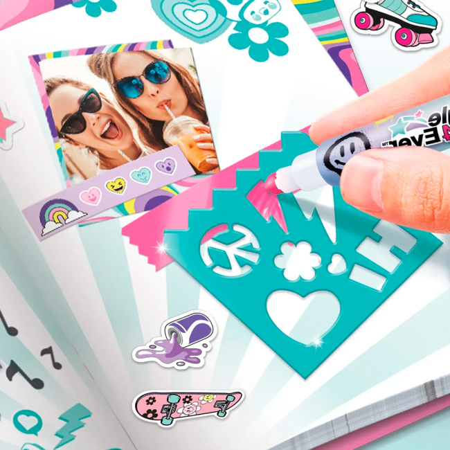 Набори для творчості - Набір для творчості Canal Toys DIY Style 4 Ever Cкрапбукінг Щоденник для таємниць (OFG298)#8