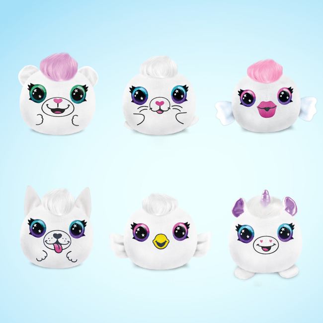 Набори для творчості - Набір для творчості Canal Toys DIY Airbrush plush Неон міні сюрприз (AIR020)#7