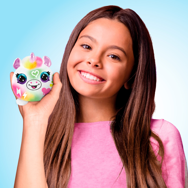 Набори для творчості - Набір для творчості Canal Toys DIY Airbrush plush Неон міні сюрприз (AIR020)#8