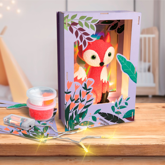 Набори для творчості - Набір для творчості Paulinda Сяюча руда лисиця (072793-3)#4