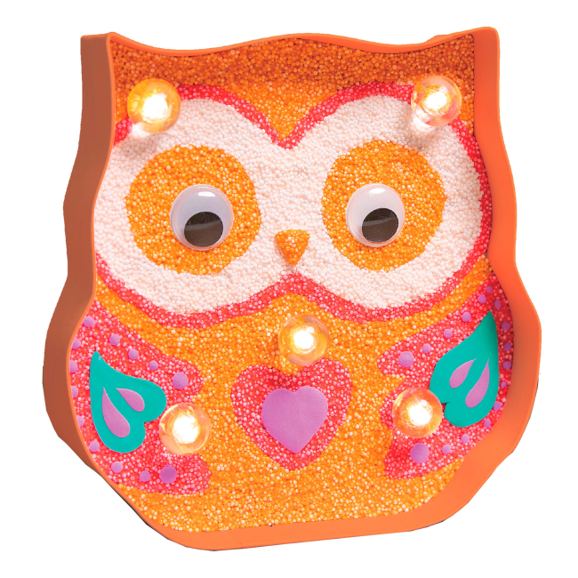 Наборы для творчества - Набор для творчества Paulinda Сияющая сова (072798-1)#3