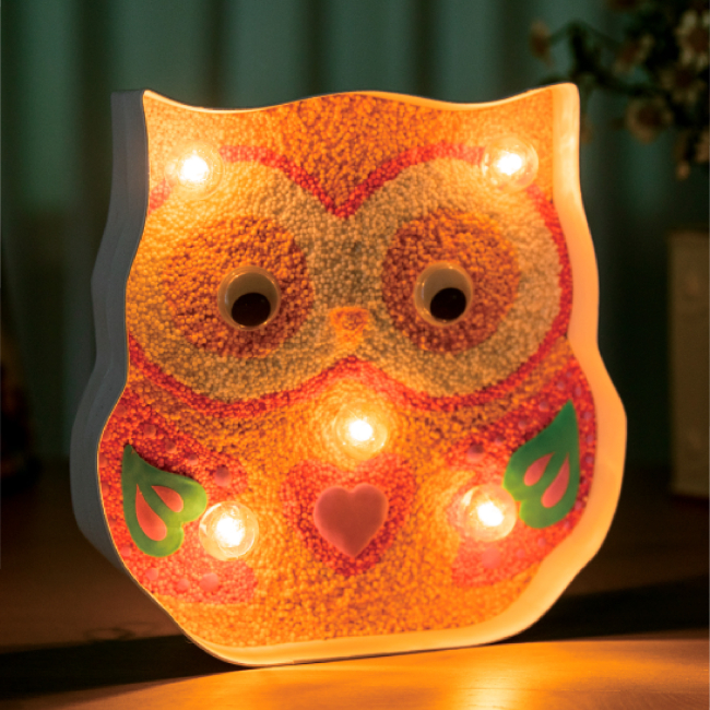 Наборы для творчества - Набор для творчества Paulinda Сияющая сова (072798-1)#4