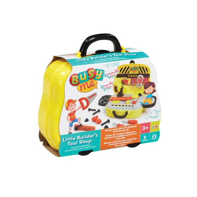 Набори професій - Ігровий набір Addo Busy Me Валізка маленького будівельника (315-13142-I)#2