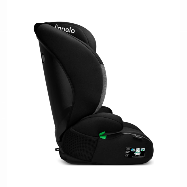 Автокрісла й аксесуари - Автокрісло Lionelo Lars i-Size Black grey (5903771705608)#7