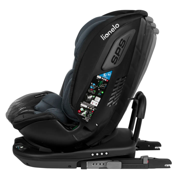 Автокрісла й аксесуари - Автокрісло Lionelo Bastiaan RWF i-Size Grey stone (5903771705127)#5