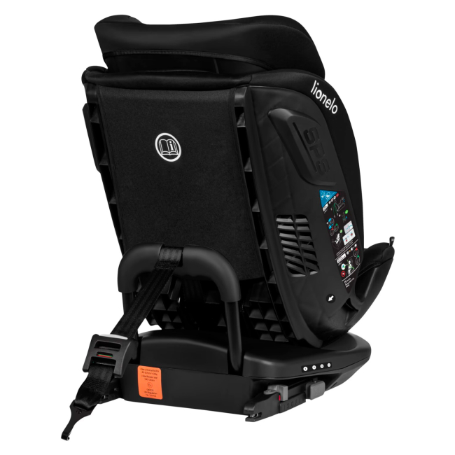 Автокрісла й аксесуари - Автокрісло Lionelo Bastiaan RWF i-Size Black carbon (5903771705110)#8