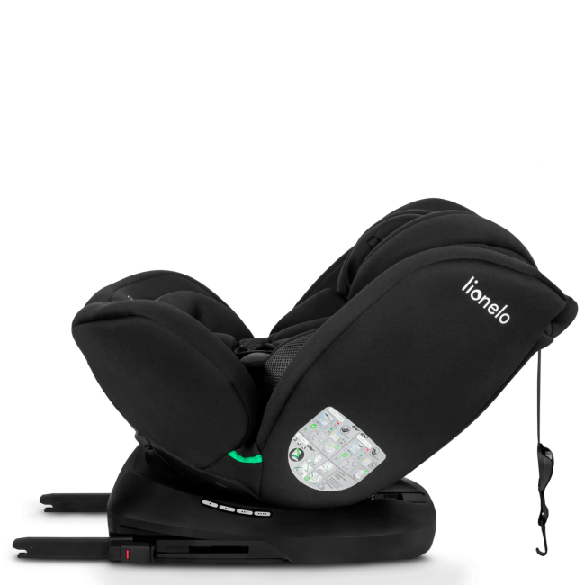 Автокрісла й аксесуари - Автокрісло Lionelo Bastiaan i-Size Black carbon (5903771705516)#4