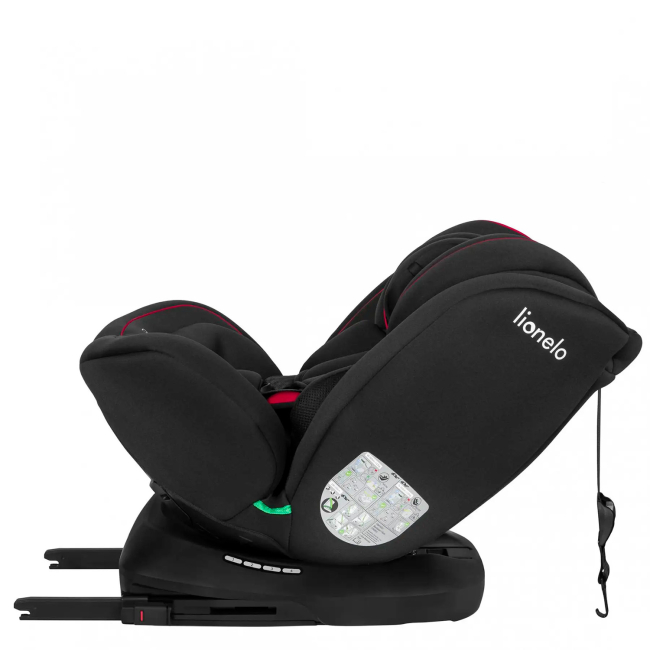 Автокресла и аксессуары - Автокресло Lionelo Bastiaan i-Size Black red (5903771705530)#5