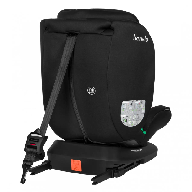 Автокресла и аксессуары - Автокресло Lionelo Bastiaan i-Size Black red (5903771705530)#6