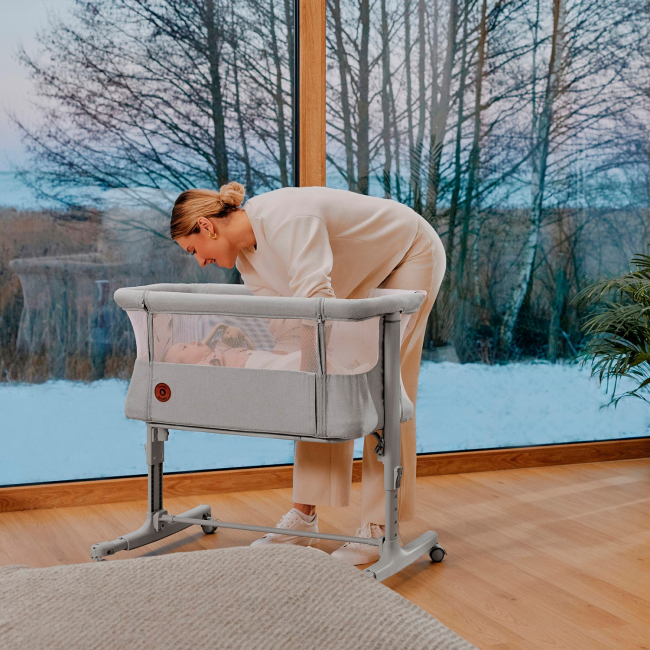 Манежі - Ліжечко Lionelo Aurora Grey graphite (5903771705769)#5