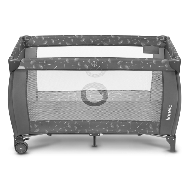 Манежі - Ліжко-манеж Lionelo Sven Plus Grey concrete (5903771705561)#3