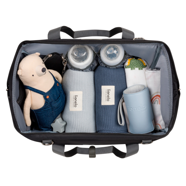 Товари для догляду - Сумка для мам Lionelo Ida Black onyx (5903771705820)#6