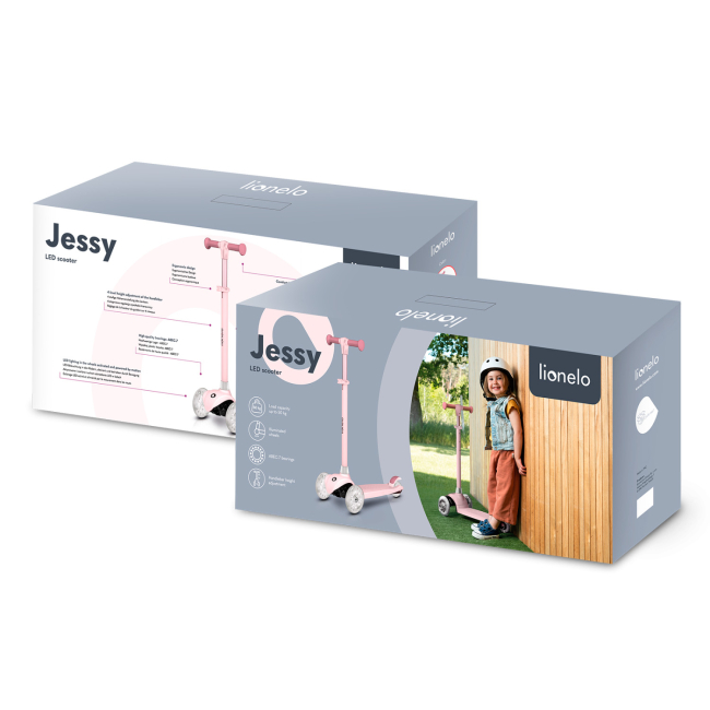 Самокаты - Самокат Lionelo Jessy Pink rose (5903771705325)#4