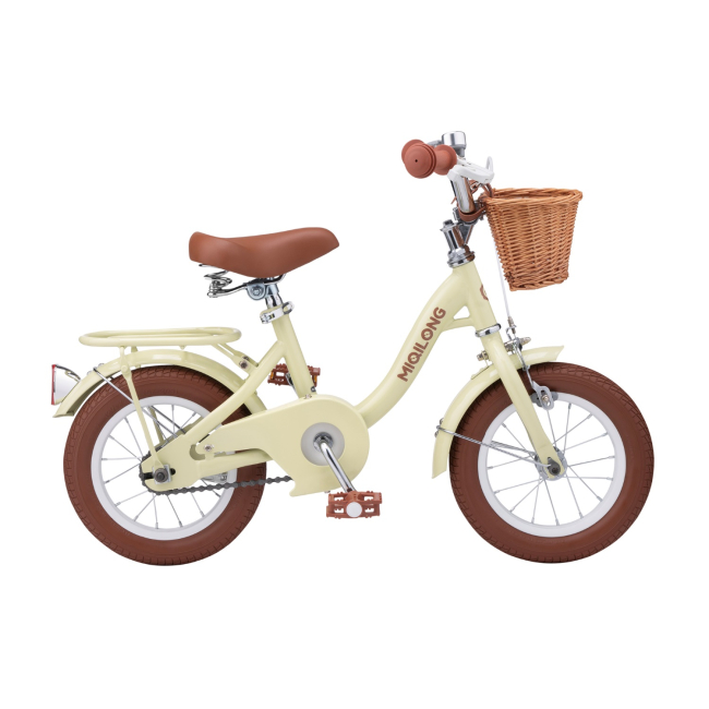 Велосипеди - Велосипед Miqilong LS бежевий 12 (RBB-LS12-BEIGE)#2