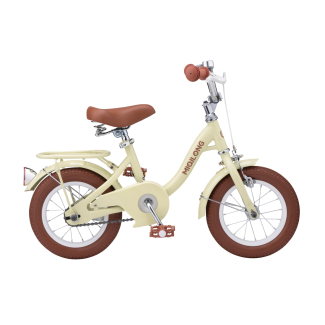 Велосипеди - Велосипед Miqilong LS бежевий 12 (RBB-LS12-BEIGE)#4